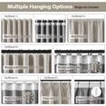 thumbnail image 4 of Cortinas RAIN CITY Blackout, color beige, 254 cm de largo, 2 paneles, 4 of 9