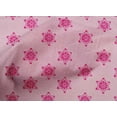 thumbnail image 4 of oneOone Cotton Poplin Fabric Floral Block Printed Craft Fabric BTY 42 Inch Wide, 4 of 4