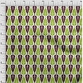 thumbnail image 3 of oneOone Polyester Lycra Maroon Fabric Leaves Block Dress Material Fabric Print Fabric By The Yard 56 Inch Wide, 3 of 4