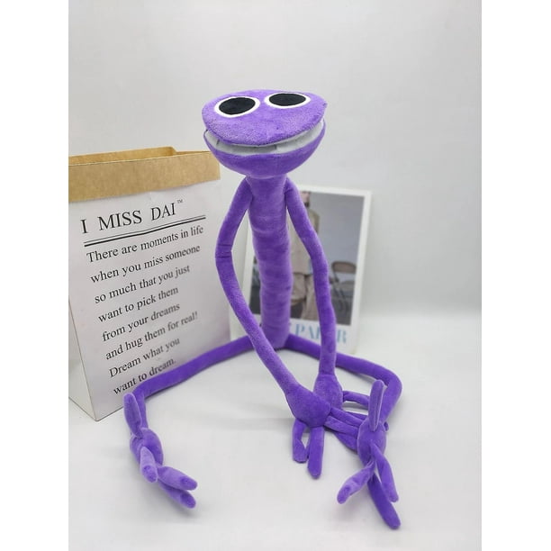 80cm Purple Rainbow Friends Plush Toy Cartoon Plush Doll Halloween Gift