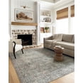 thumbnail image 6 of Chris Loves Julia x Loloi Jules Emerald / Antique Ivory 7'-6" x 9'-6" Area Rug, 6 of 12