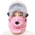 thumbnail image 2 of Trooper Trapper Hat Warm Winter Hats Hunting Hat with Mask Ear Flaps, 2 of 8