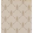 thumbnail image 1 of TRELLIS - Rouleau de Papier Peint Beige de Couleur Traditionnelle, 1 of 1