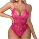 thumbnail image 1 of Señoras Chica linda Sólido Lencería erótica Tube Top Wrap Chest Lace Hollow Sexy Sling Pecho pequeño Medias transparentes Open Back Cross Sling Jumpsuit Fridja nalpqowj41668, 1 of 9