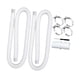 thumbnail image 4 of Conector de manguera de repuesto para bomba de piscina, accesorios para piscina de 3,25 pies con abrazaderas para modelos de bomba de de 530 Blanco, 4 of 9