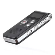 Voice Controlled Recorder Audio Recorder for Daily Use & Meetings, Voice Activated Automatic Start/Stop Recording, Portable Compact Size 8.2cm / 3.23in