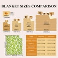thumbnail image 3 of Yibo kiwi Blanket Flannel Soft and Comfortable Anti-static Bed Sofa Blanket, 3 of 7