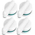 thumbnail image 1 of 4 Pcs Universal Plastic Door Locks for Public Restroom Bathroom Easy Installation, 1 of 4