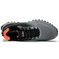 thumbnail image 5 of Kricely Men's Trail Running Shoes Fashion Walking Hiking Sneakers for Men Tennis Cross Training Shoe Outdoor Snearker Mens Casual Workout Footwear Grey Size 9, 5 of 5