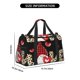 thumbnail image 3 of Fotbe Love Gnomes Bolsa de Viaje con Estampado, Bolsa de Fin de Semana para Mujer con Compartimento para Zapatos, Bolsa de Gimnasio con Bolsillo Húmedo, 3 of 7