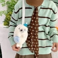 thumbnail image 4 of Jiibva Plush Seal Crossbody Bag Cute Mini Shoulder Purse Kawaii Animal Pouch Soft Y2K Aesthetic Accessory, 4 of 7