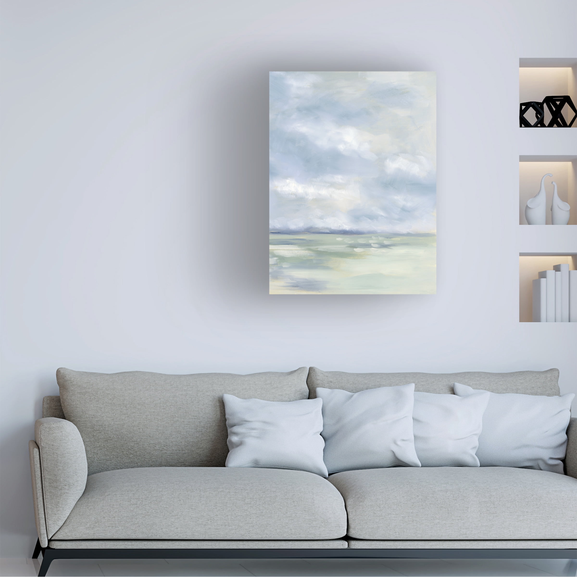 Danusia Keusder 'Coastal Water' Canvas Art
