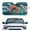 Aztec Wave Turtle, variant on Aplkyhs Tropical Flower Lemon Automotive Windshield Sun Shade Native American Auto Sun Shades Front Windshield Universal Sun Visor for Car Front Window and Interior Sun Protection