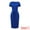 Royal Blue, variant on DARING DIVA Tie Waist Short Sleeve Boat Neck Knee Length Dress S Royal Blue