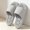 Gray, variant on Unisex EVA Shower Slippers, Non Slip Drainage Open Toe Slides, Soft Massage Footbed Quick Dry House Bathroom Sandals for Indoor Home Use