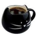 thumbnail image 2 of Taza de Céramica con Cara de Gato Gatito Negro HappyWare Taza Cara Gato, 2 of 3