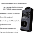 thumbnail image 4 of 3X 4-20MA Current Voltage Signal Generator, Analog Simulator for PLC and Panel Debugging, Frequency Converter, 4 of 5