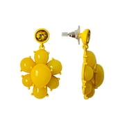 Time And Tru Women's Yellow Flower Earrings