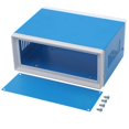 thumbnail image 1 of Caja de conexiones Zulkit, gabinete eléctrico metálico 20 x 17 x 9 cm, 1 of 8