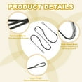 thumbnail image 3 of Uxcell 48.03" Archery Bow String Replacement 12 Strands for Recurve Longbow Black, 3 of 6
