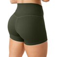 thumbnail image 3 of biudgviw Athletic Running Shorts for Women V Cross Seamless Biker Shorts High Waisted Stretch Summer Comfy Workout Yoga Shorts, 3 of 6