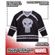 thumbnail image 3 of Camiseta de hockey Marvel para hombre talla XL, negra, Punisher, manga larga, 3 of 7