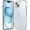 15-Clear, variant on for iPhone 15 Case 6.1-Inch, Non-Yellowing Shockproof Phone Bumper Cover, Anti-Scratch Clear