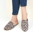 thumbnail image 6 of Ecetana Mules for Women Backless Flat Slides Shoes Ladies Slip-on Loafers, 6 of 6
