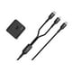 thumbnail image 1 of Kit Cargador de pared + Cable 2 en 1 STF Carga ultra rápida 3A  1.8m Tipo C-Lightning 60W, 1 of 9
