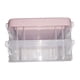 thumbnail image 1 of Caja de almacenamiento de plástico transpente Caja de herramientas Organizador de caja de costura, Organizador multipropósito, Hugo organizador de manualidades de costura, 1 of 4