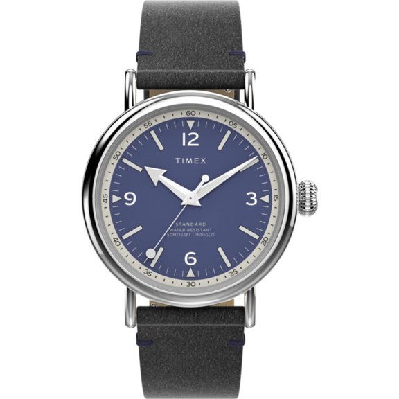 Timex TW2V71300 Men's Standard Blue and White Dial Strap Watch