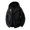 Black-08, variant on Men's Hooded Utility Jacket, Waterproof Windbreaker with Multi-Pockets & Arm Patch, Outdoor Streetwear