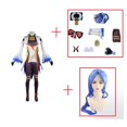 thumbnail image 1 of Disfraz de Genshin Impact Ganyu para Cosplay, mono con diadema, cuerno, Genshin Gan, Yu, conjunto completo, 1 of 4