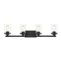 Jedrek 4 - Light Black Aluminum Wall Sconce