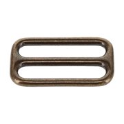 B9600 Antique Brass, Double Loop, Solid Brass-LL