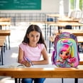 thumbnail image 3 of Mochila Escolar Primaria Niñas BFF JENNA Estampado 3D Lentejuela Multicolor, 3 of 7