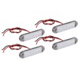thumbnail image 1 of LED Feux de Circulation, LED Feux de Position Latéraux Haute Visibilité Réponse Rapide 12V Construction Robuste Large Application pour RV, 1 of 8