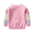 thumbnail image 4 of Chandail Décontracté pour Filles Bébé Pull Col Rond Hiver Hauts Chemises Vêtements pour 1-7 Ans, 4 of 5
