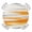 Gray Orange, variant on Orange Gray White Round Tablecloth for 36-44 Inch Tables,Fitted Table Cover with Elastic Edge,Farmhouse Abstract Ombre Texture Waterproof Outdoor Table Cloth Protector for Patio Garden Dinner Picnic