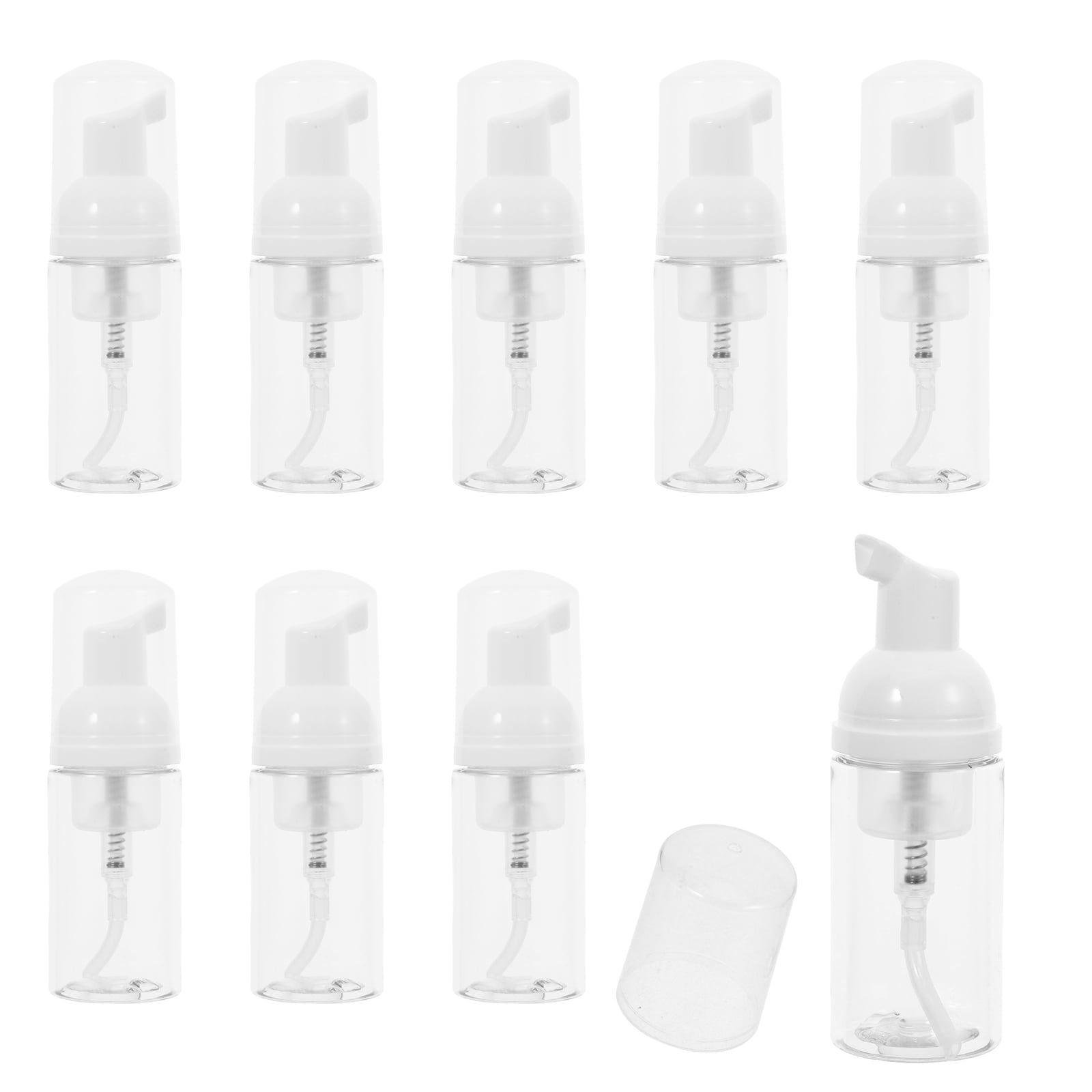 GOOHOCHY 20 PCS Cleansing Bottle Travel 11.00X3.60X3.60CM Transparent
