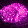 thumbnail image 4 of LED Rope Lights Battery Operated String Lights,39FT 100 LEDs 8 Modes Outdoor Waterproof Clear Tube Fairy Lights Dimmable/Timer with Remote for Camping Party Garden Holiday Decoration,Pink, 4 of 7