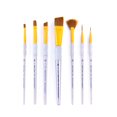 thumbnail image 4 of RCC 411 | Crafter's Choice™ 7pc Brown Taklon Variety Brush Set, 4 of 9