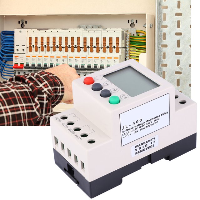 Relé de protección de falla de fase JL-400 LCD de sobretensión ANGGREK Otros