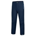 thumbnail image 4 of Little Donkey Andy Men's Waterproof Lightweight Rain Pants Breathable Windproof Hiking Golf Fishing Pants Pageant Blue S, 4 of 7