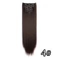 thumbnail image 1 of Typpkmm Extensiones De Cabello Negro De 24 "/ with 6 Unidades/Juego and Clip De 60cm, 1 of 7