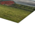 thumbnail image 5 of U R There Photography Kingston Plain Road Cow Barn Rustic Farmhouse Tempered-Glass Cutting Board 8"x 11", 5 of 9