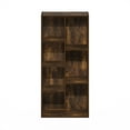 thumbnail image 4 of Furinno Luder 7-Cube Reversible Open Shelf in Amber Pine, 4 of 6