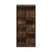 Furinno LUDER 7-Cube Reversible Open Shelf in Amber Pine