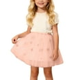 thumbnail image 5 of HJYCHN Tutu Skirt Girls Snowflake Star Print Mesh Tutu Skirt for Carnival Winter Party Dance Performance Back to School Supplies for Girls 4-5 Years, 5 of 8