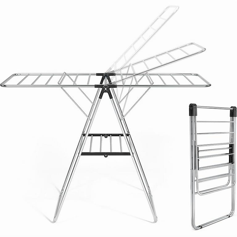 APEXCHASER Clothes Drying Rack, Stainless Steel Drying Rack